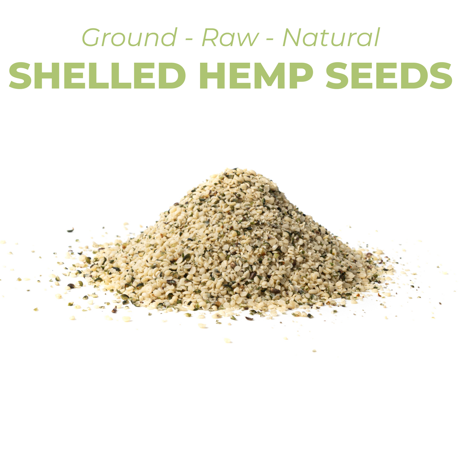 Natural Shelled Hemp Seeds