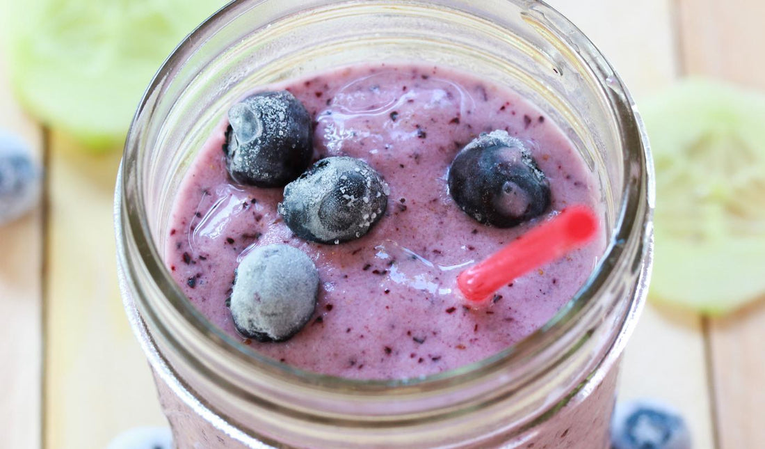 Featured Recipe: Blueberry Cucumber Smoothie