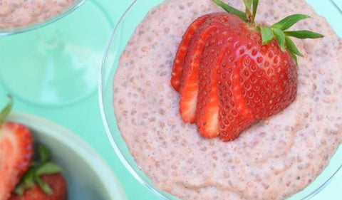 Strawberry Chia Pudding