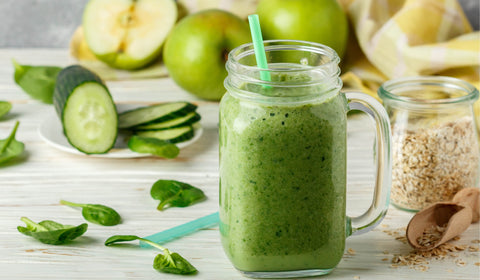 Super Green --Healthworks Apple Lush Smoothie