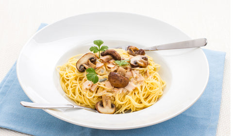 Green Monday with Healthworks-Vegan Spaghetti Carbonara