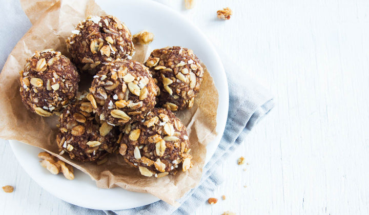 For Sensitive Stomach: No-baked Zucchini Bread Granola Bites