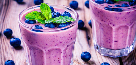 Low Carb Berry Cauliflower Smoothie