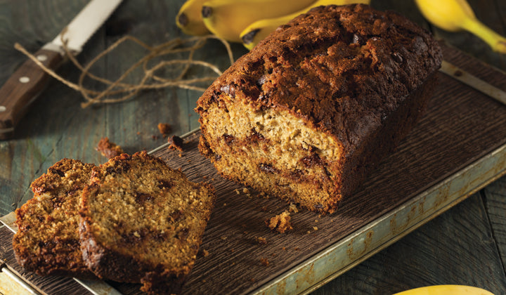 Gluten-free Vegan Chocolate-Chip Banana Bread