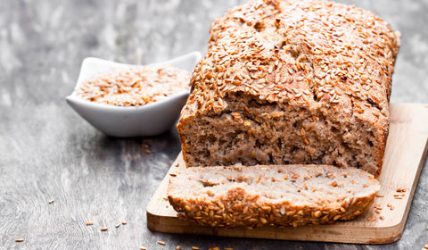 Vegan Gluten-Free Easy Flaxseed Bread
