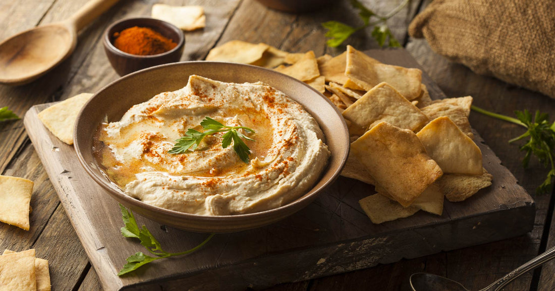 Sweet & Smoky Flaxseed Hummus