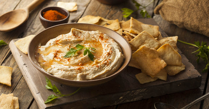 Sweet & Smoky Flaxseed Hummus
