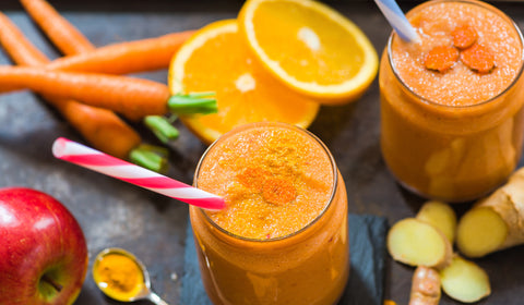 Smoothie Challenge Accepted! Healthworks Ginger Carrot Smoothie