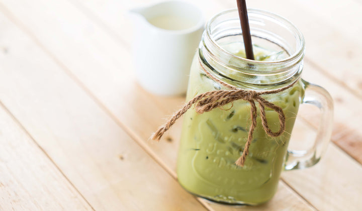 Iced Cacao Matcha Latte