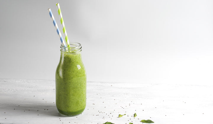 Your Chill buddy--Matcha Mango Smoothie