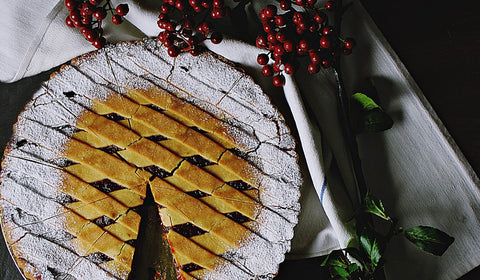 The Season To Be Jolly - Winter White-Mulberry Pie Recipe