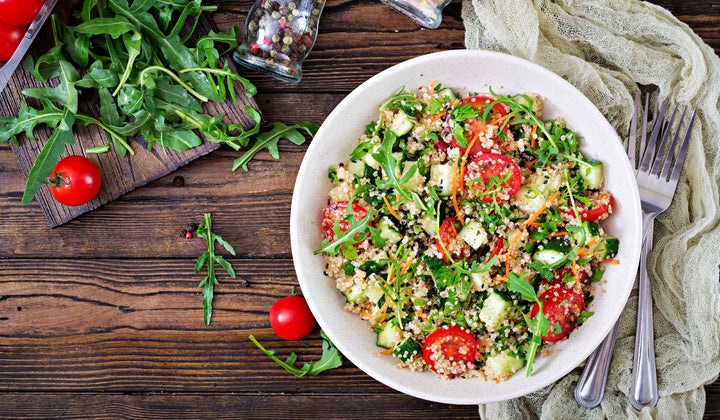 15 Minute Meal Prep - Quinoa Burrito Bowl