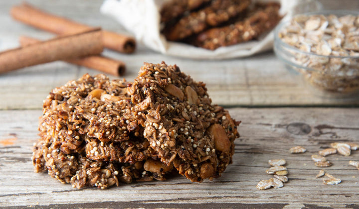 An Afternoon Treat - No Bake Chocolate Quinoa Cookies