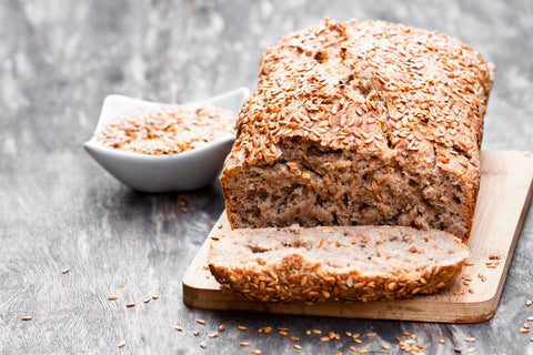 Vegan Gluten-Free Easy Flaxseed Bread