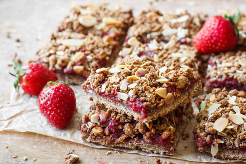 Healthier Snack Option-- Strawberry Hemp Seeds Bar