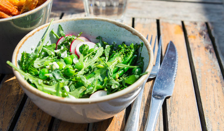Affordable & High Protein Sweet Pea Salad