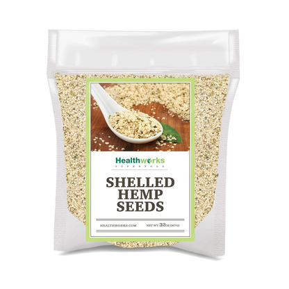 Natural Shelled Hemp Seeds