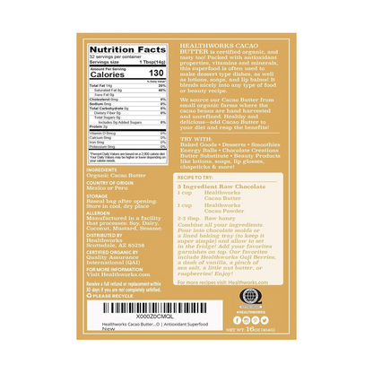 Organic Cacao Butter