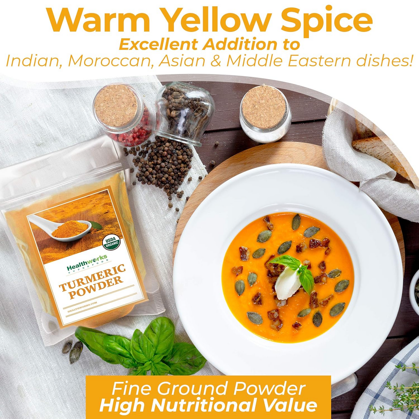 Organic Turmeric Root Powder