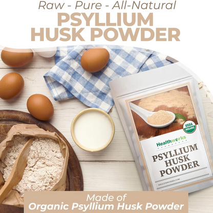 Organic Psyllium Husk Powder