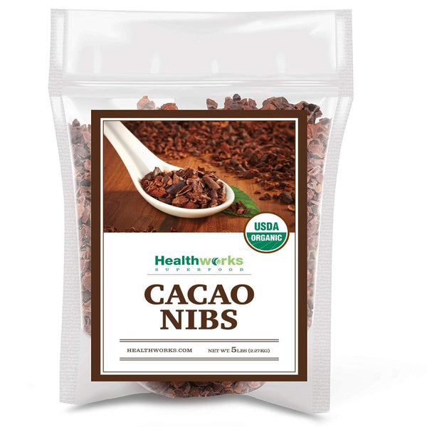 Healthworks Cacao Nibs Organic, 5lb