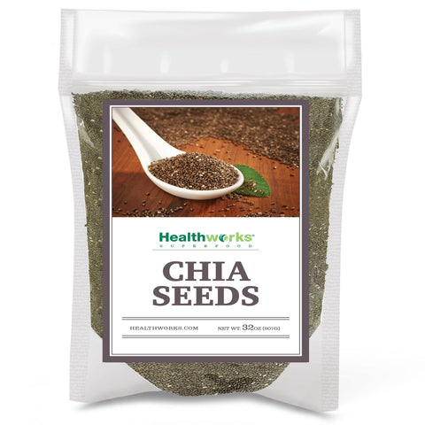 Healthworks Chia Seeds Raw, 2lb