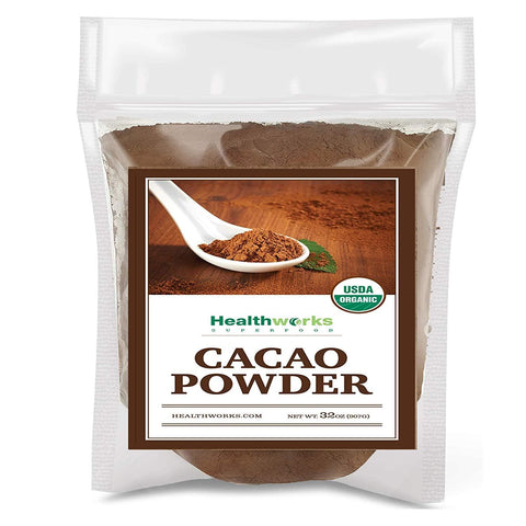 Healthworks Cacao Powder Organic, 2lb